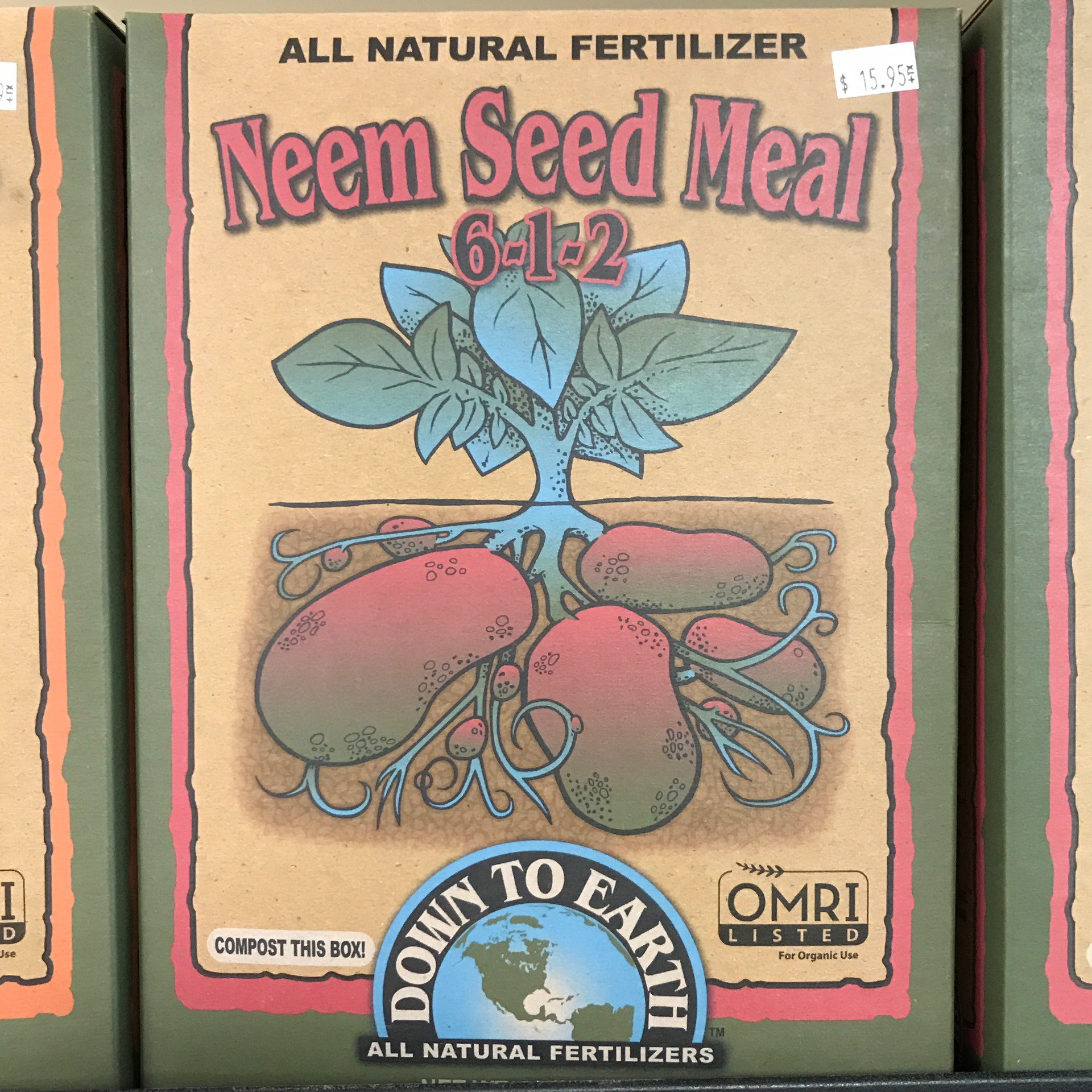 DE Neem Seed Meal Hydroponic Supplies & CBD The Heights Houston, TX