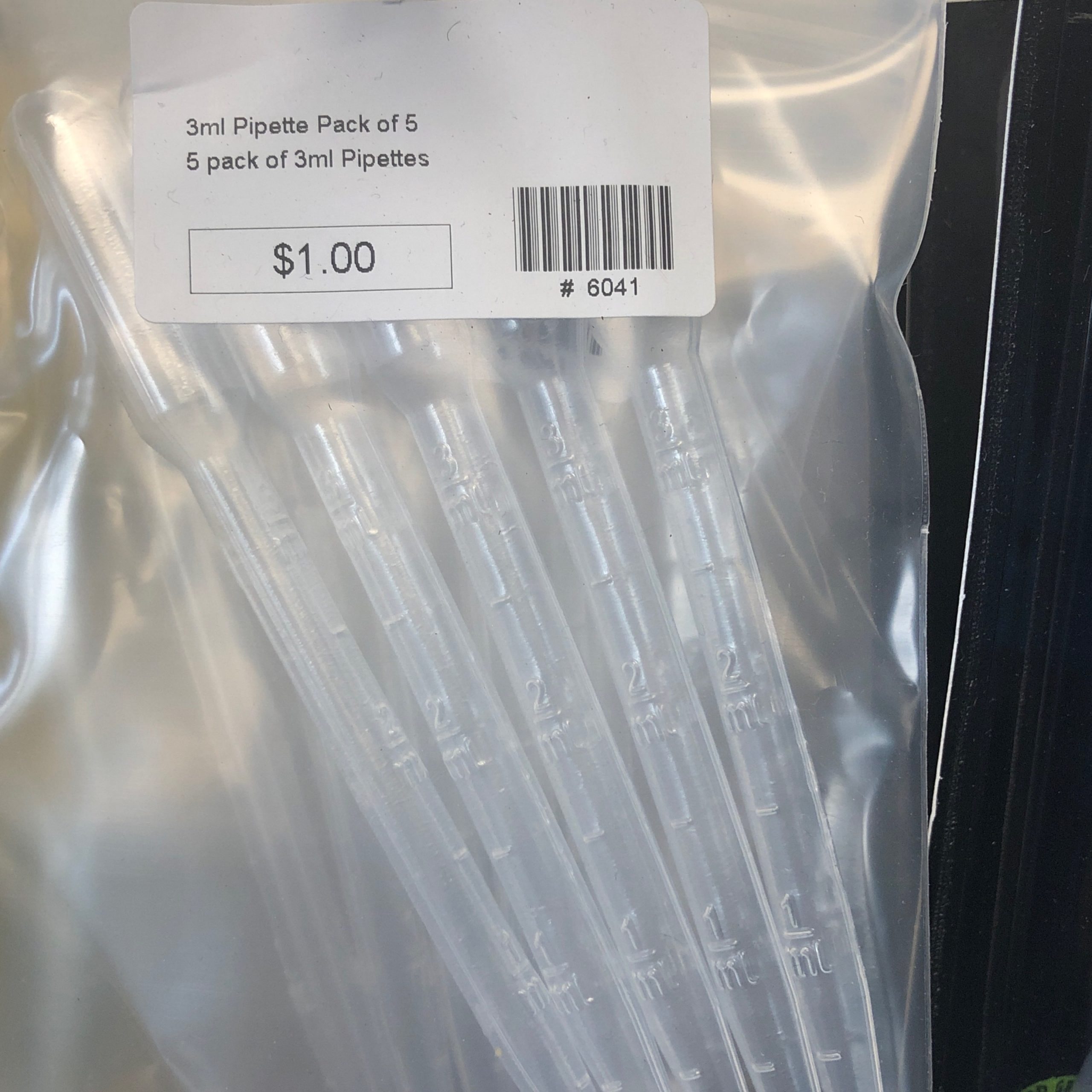 HS Pipette 5 Pack 3ml Hydroponic Supplies & CBD The Heights